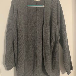 Dark gray cardigan